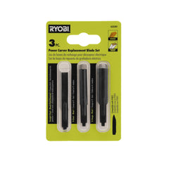 3 PC. Power Carver Replacement Blade Set