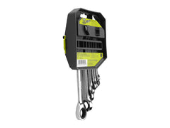 8 PC. SAE Ratcheting Combination Wrench Set