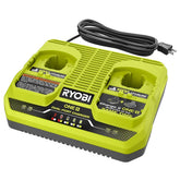18V ONE+ DUAL-PORT SIMULTANEOUS CHARGER