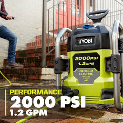 2000 PSI 1.2 GPM ELECTRIC PRESSURE WASHER