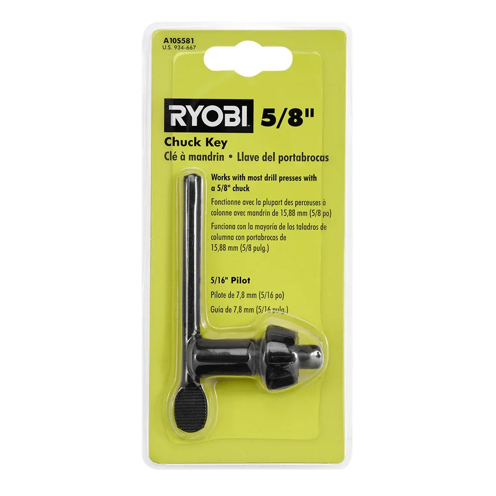 5/8" Chuck Key with 5/16" Pilot