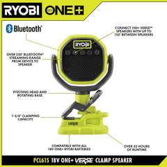 18V ONE+ VERSE™ CLAMP SPEAKER KIT